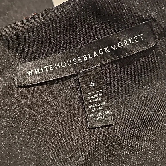 White House Black Market Embroidered Floral Sheath Dress - Picture 5 of 8